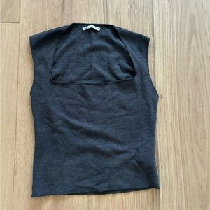 Zara Gray Top in size Medium